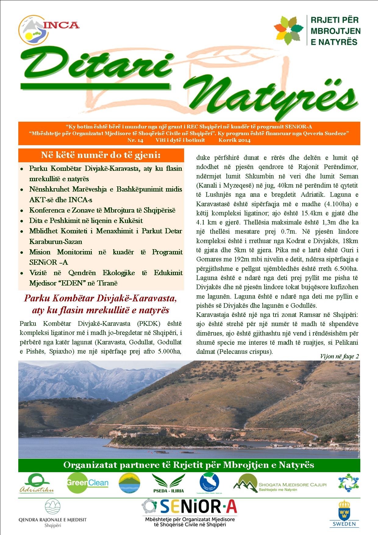 Ditari Natyrës Nr.14 Korrik 2014