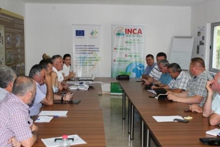 INCA meetings within the project