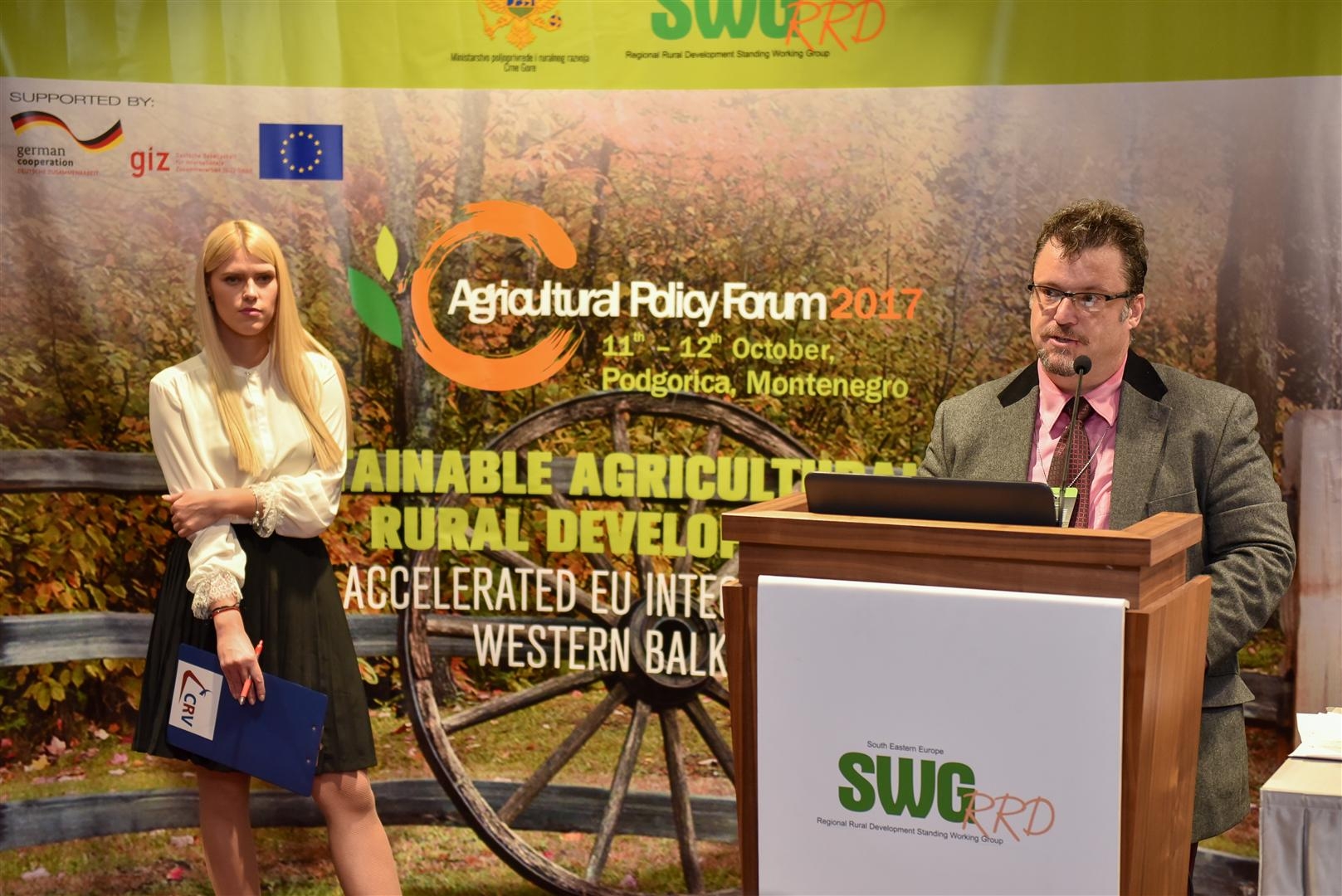 The president of INCA at the Agriculture Policy Forum 2017